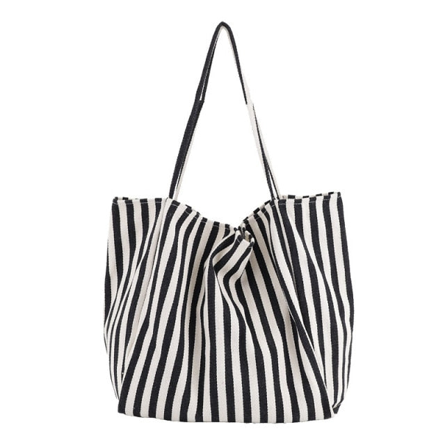 Stripe Tote Bag – Shop Spoiled To Pieces