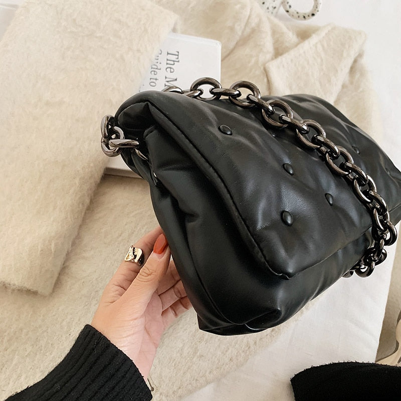 Chain PU Leather Bag – Shop Spoiled To Pieces