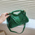 Triangle Handbag Pleated Shoulder Bag